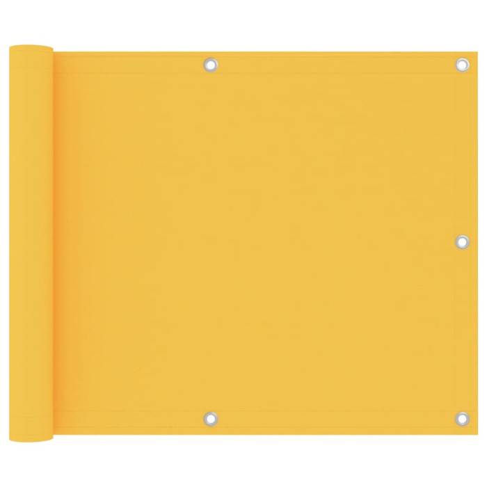 Balkonsko platno rumeno 75x300 cm oksford blago